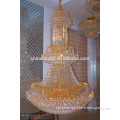 SASO hot sale high quality best price,romantic three layer type crystal Chandelier for hotel,home decor